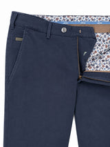 Meyer Chino Trousers Roma 2-5616/45 Navy Northern Ireland Belfast