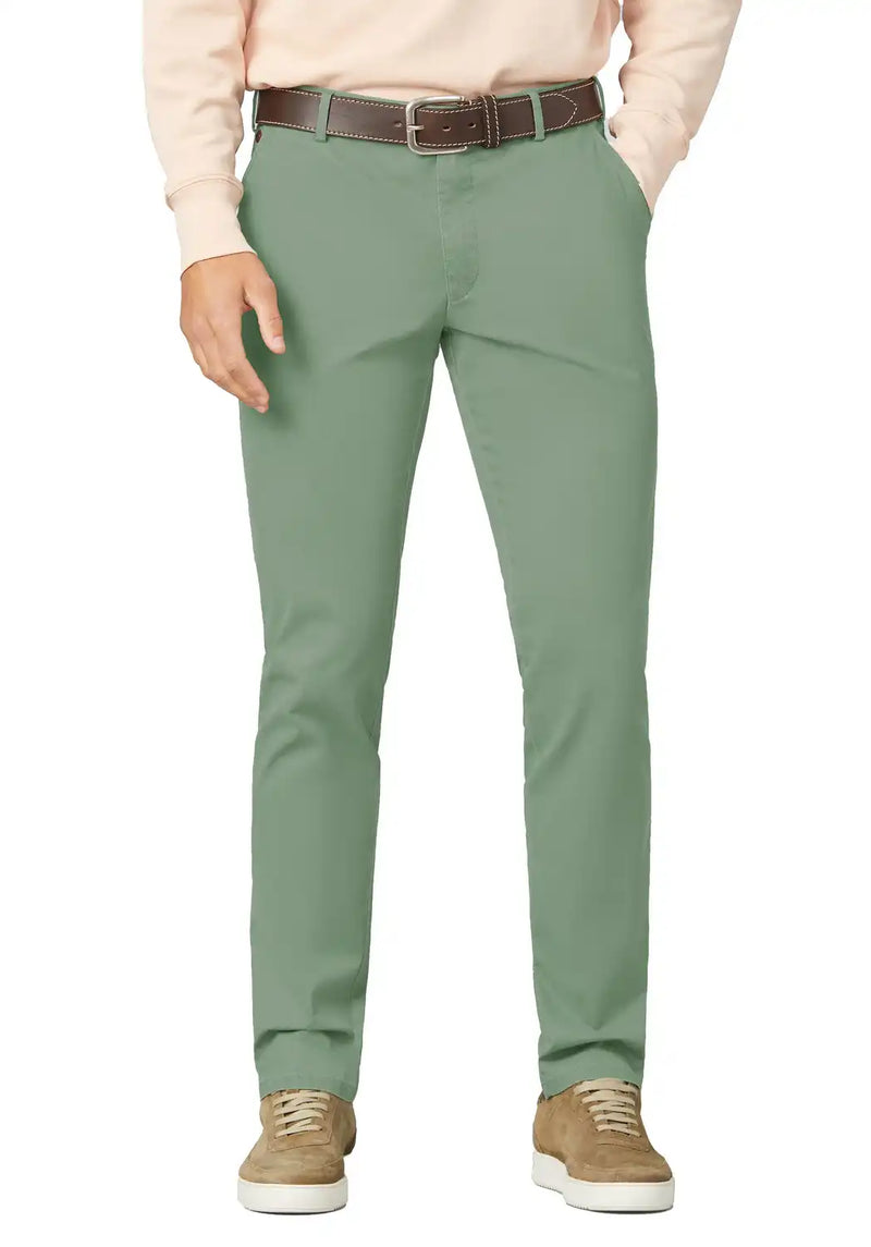 Meyer Men’s Chino Trousers Rio 1-3015/27 Sage Green Ballynahinch