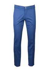 Meyer Mens Chino Trousers Rio Luxury Cotton 1-3011/17 Blue Northern