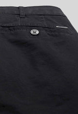Meyer Chino Trousers Roma Cotton Navy - Pants