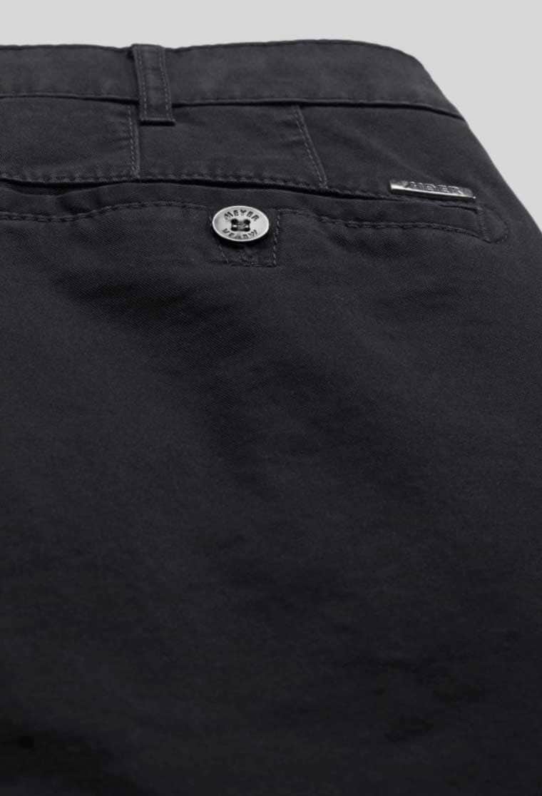 Meyer Chino Trousers Roma Cotton Navy - Pants