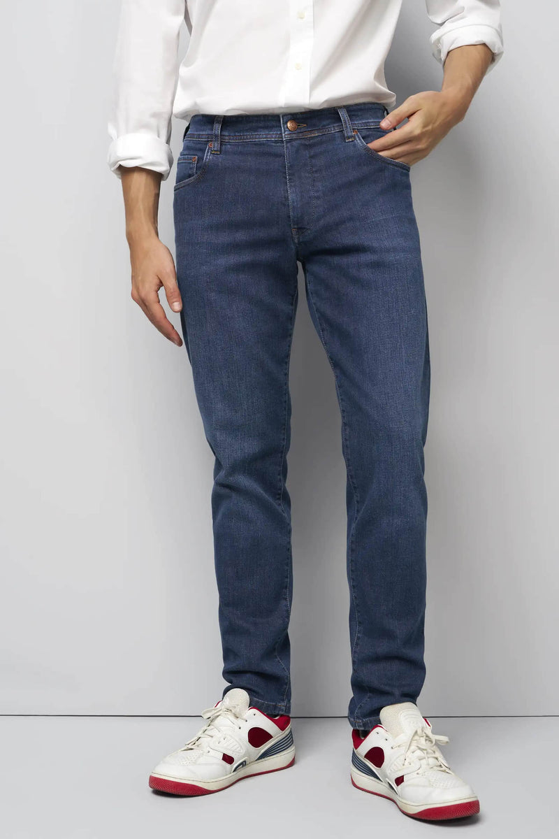 Meyer Mens M5 Five Jeans Regular Fit Stone Blue Northern Ireland