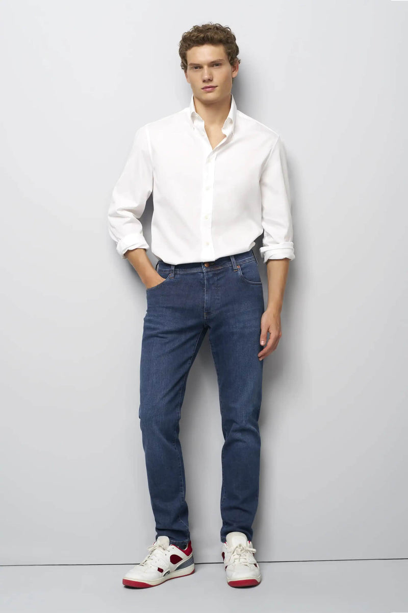 Meyer Mens M5 Five Jeans Regular Fit Stone Blue Northern Ireland