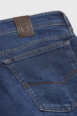 Meyer Mens M5 Tapered Fit Jeans Stretch Fit Stone Blue Northern