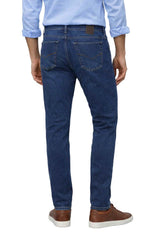 Meyer Mens M5 Tapered Fit Jeans Stretch Fit Stone Blue Northern