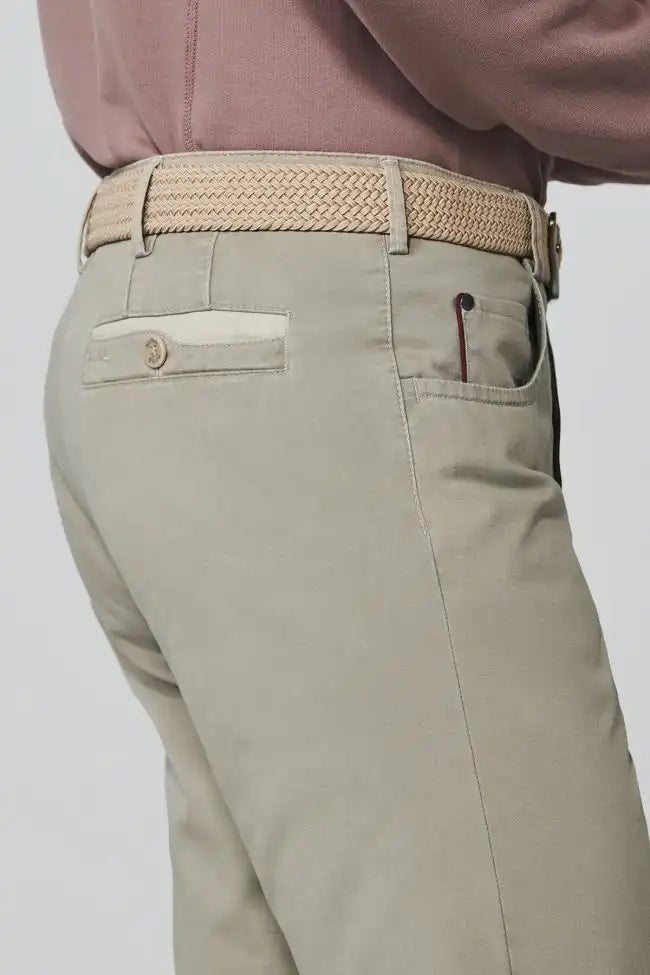 Meyer Mens New York Chino Trousers Beige Northern Ireland Belfast