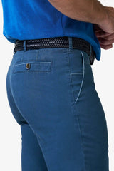 Meyer Mens New York Chino Trousers Blue Northern Ireland Belfast