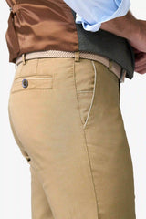 Meyer Mens New York Chino Trousers Straight Leg 1-5074 Beige Northern