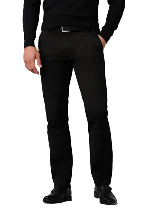 Meyer Mens Roma Chino Trousers 9-316/09 Black Northern Ireland Belfast