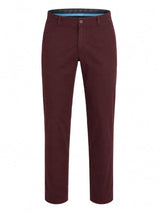 Meyer New York Chinos Fine Texture 2-5617/956 Dark Red Northern
