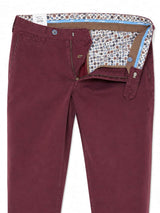 Meyer New York Chinos Fine Texture 2-5617/956 Dark Red Northern