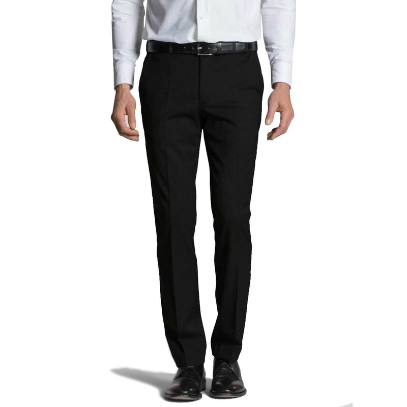 Meyer Trousers Oslo Fine Gabardine Wool Mix - Black