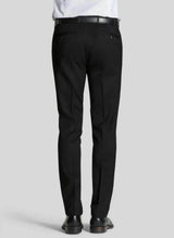 Meyer Trousers Oslo Fine Gabardine Wool Mix - Black