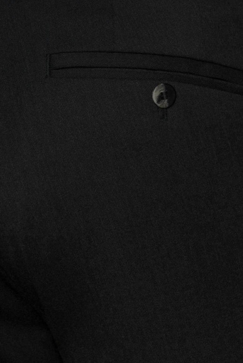 Meyer Trousers Oslo Fine Gabardine Wool Mix - Black