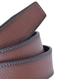 Miguel Bellido Mens Reversible Leather Belt Black/Brown Northern