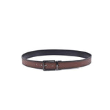 Miguel Bellido Mens Reversible Leather Belt Black/Brown Northern