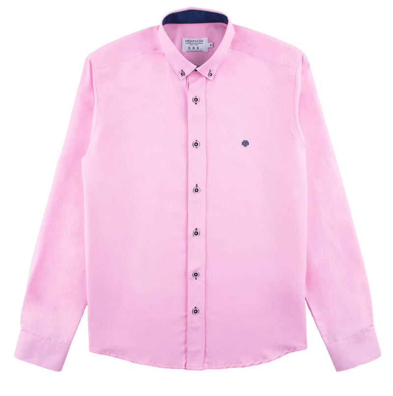 Mish Mash Classic Oxford Summit Long Sleeve Shirt Pink