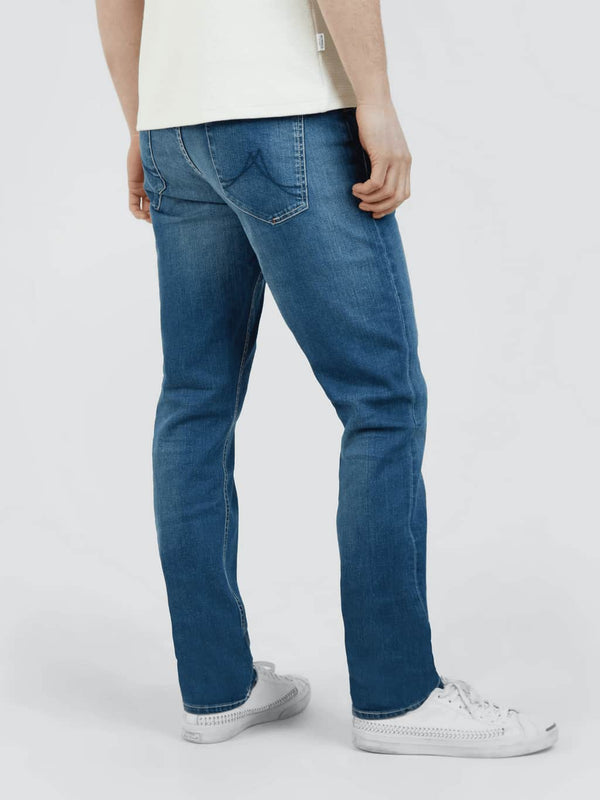 Mish Mash Jeans 1984 Awoke Sapphire Blue Tapered Fit.