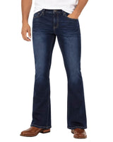 Mish Mash Mens Flex Active 1941 Bootcut Dark Denim Jeans Northern