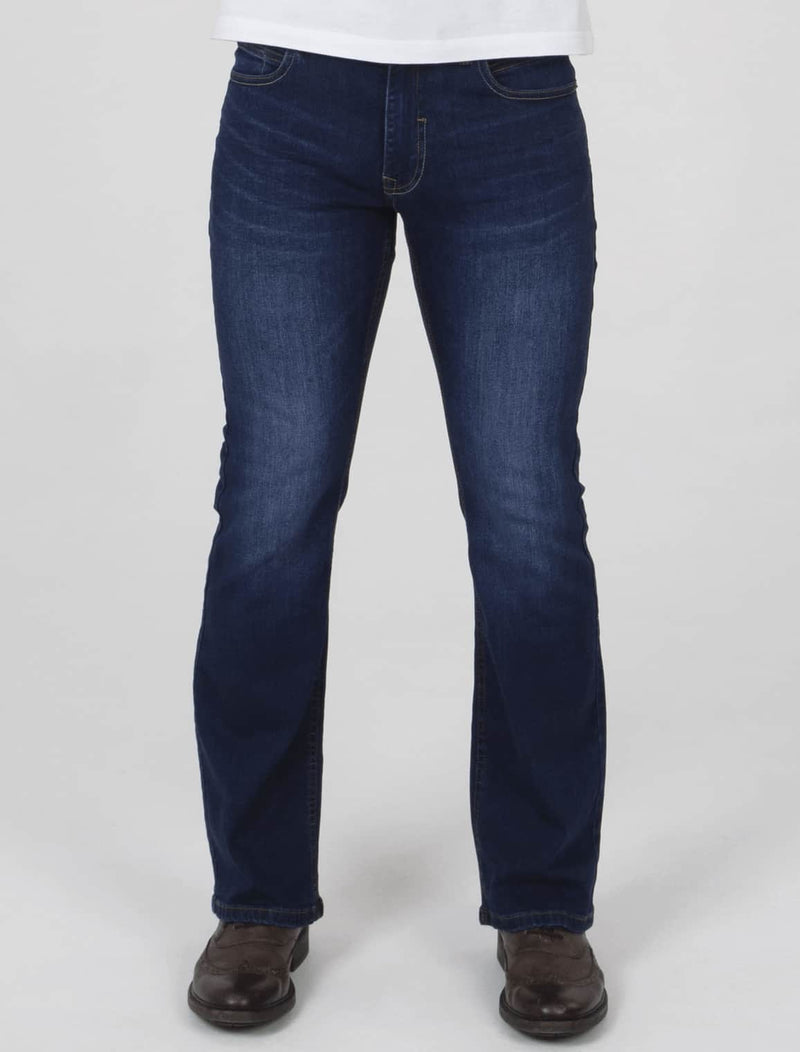 Mish Mash Jeans Bootcut Reece Mid Wash Blue
