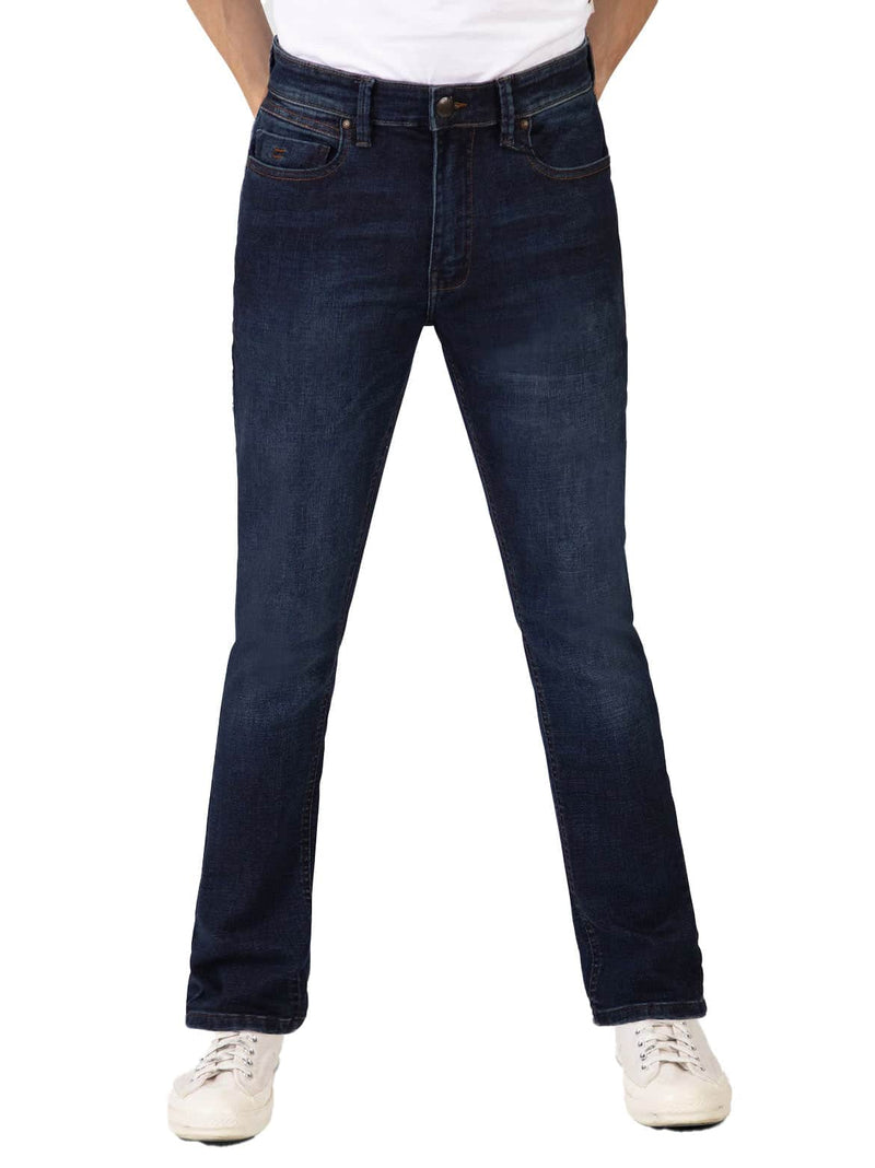 Mish Mash Mens Jeans Bootcut Leg 1941 Corvette Dark Blue Northern