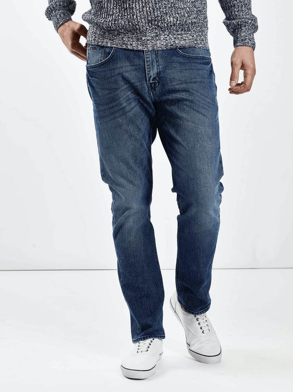 Mish Mash - Lot XX Mid Wash Straight Leg Jeans.