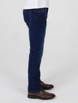 Mish Mash Mens Jeans Straight Leg 1987 Gabbro Dark Blue Northern