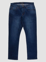 Mish Mash Mens Jeans Straight Leg 1987 Gabbro Dark Blue Northern