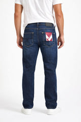 Mish Mash Straight Jeans 1987 Raider Selvedge Rigid Dark Blue
