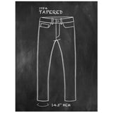 Mish Mash Tapered Jeans 1984 Mirage Light Blue Northern Ireland