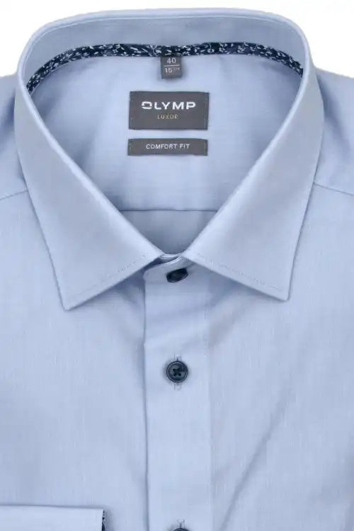 Olymp Comfort Fit Dress Shirt 1004/64/11 Blue Northern Ireland Belfast