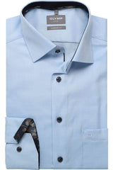 Olymp Comfort Fit Dress Shirt 1040/84/11 Blue Northern Ireland Belfast