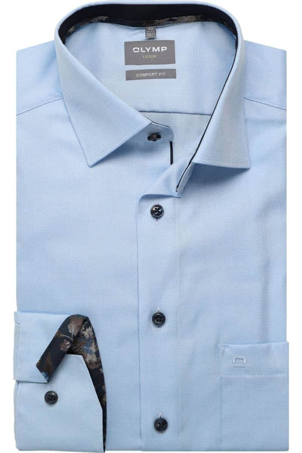 Olymp Comfort Fit Dress Shirt 1040/84/11 Blue Northern Ireland Belfast