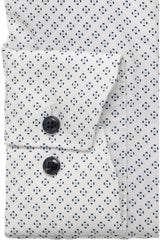 Olymp Comfort Fit Dress Shirt 1064/84/00 White Printed Northern
