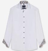 Olymp Luxor Modern Fit White Non Iron Shirt Northern Ireland Belfast