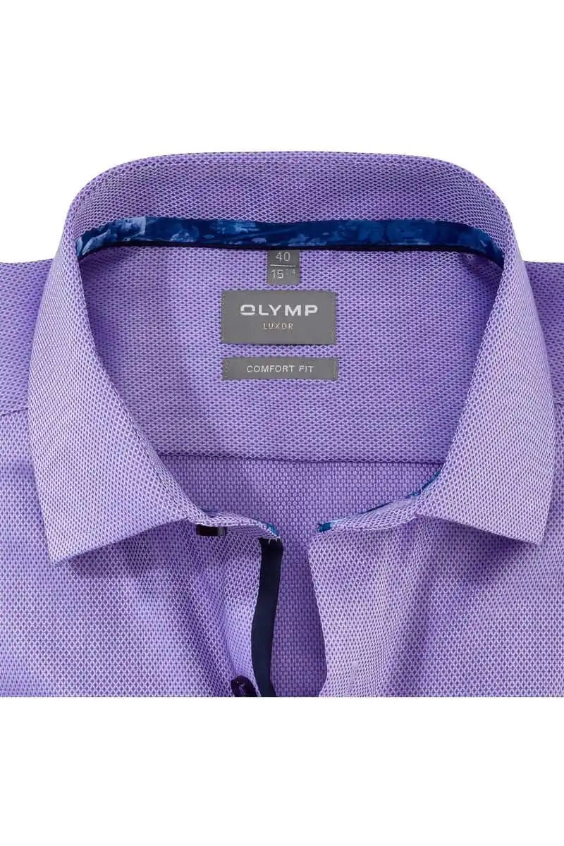 Olymp Men’s Dress Shirt Comfort Fit 1082/34/94 Purple Ballynahinch