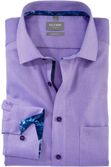 Olymp Men’s Dress Shirt Comfort Fit 1082/34/94 Purple Ballynahinch