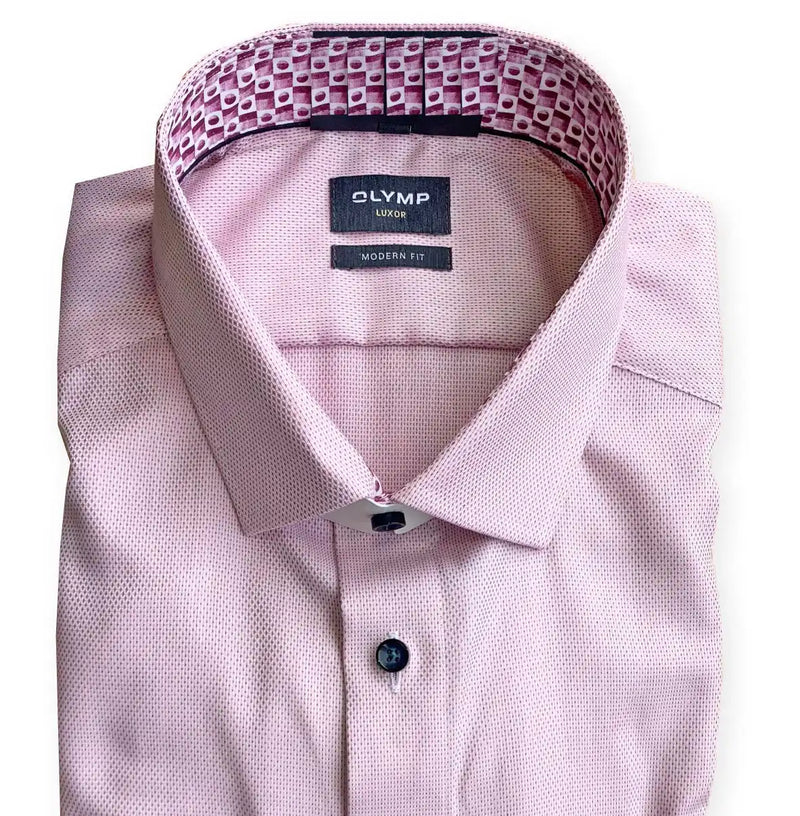 Olymp Men’s Dress Shirt Modern Fit 2810/15/31 Pink Ballynahinch