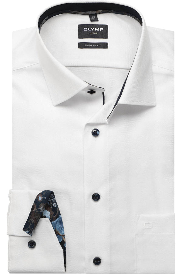 Olymp Modern Fit Dress Shirt 1240/84/00 White Northern Ireland Belfast
