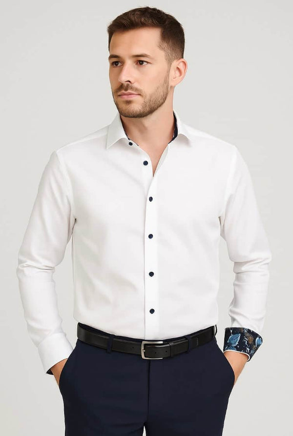 Olymp Modern Fit Dress Shirt 1240/84/00 White Northern Ireland Belfast