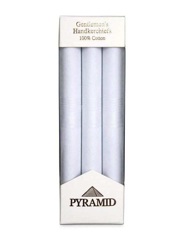 Pyramid Gentlemen’s Handkerchiefs 3 Pack Northern Ireland Belfast