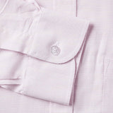 Rael Brook Long Sleeve Micro Dooby Shirt & Tie Set - Pink