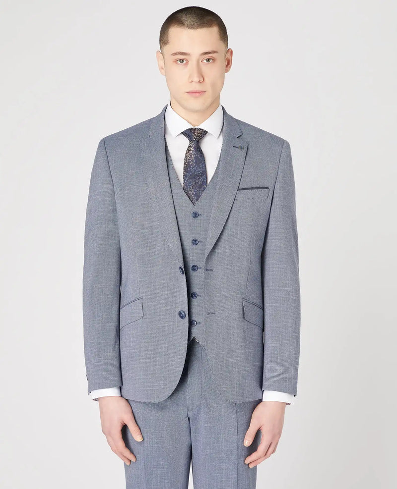 Remus Uomo 12192/26 Palucci Tapered Fit Mix & Match Suit Blue Northern