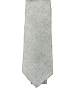 Remus Uomo Cotton Tie & Pocket Square Set Beige Northern Ireland