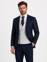 Remus Uomo DB Waistcoat Rino Light Grey Northern Ireland Belfast