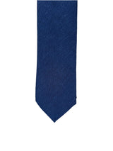 Remus Uomo Linen Tie & Pocket Square Set Navy Northern Ireland Belfast