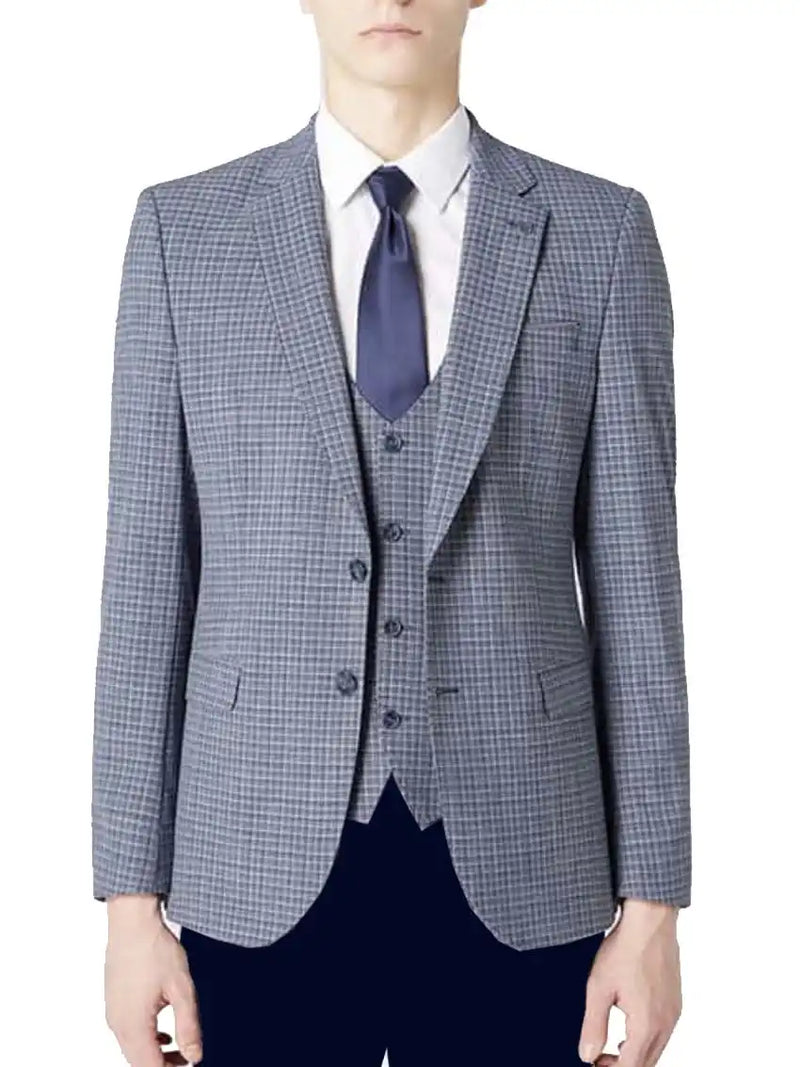 Remus Uomo Men’s Palucci Blazer Jacket 12198/26 Navy/Grey Ballynahinch