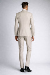 Remus Uomo Mens Suit Slim Fit Stretch Mix & Match Stone Beige