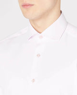 Remus Uomo Men’s Tapered Fit Cotton Stretch Shirt 18626-61 Pink
