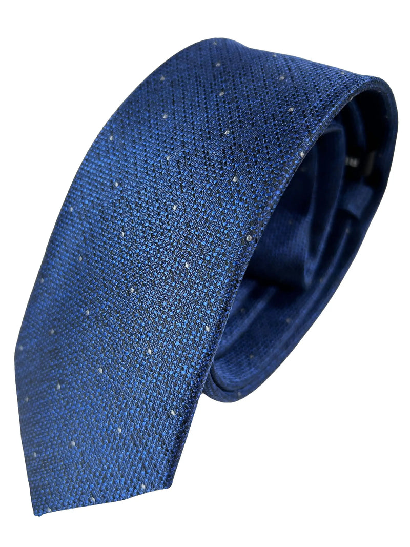 Remus Uomo Mens Tie & Pocket Square Set TP4830-29 Dark Blue